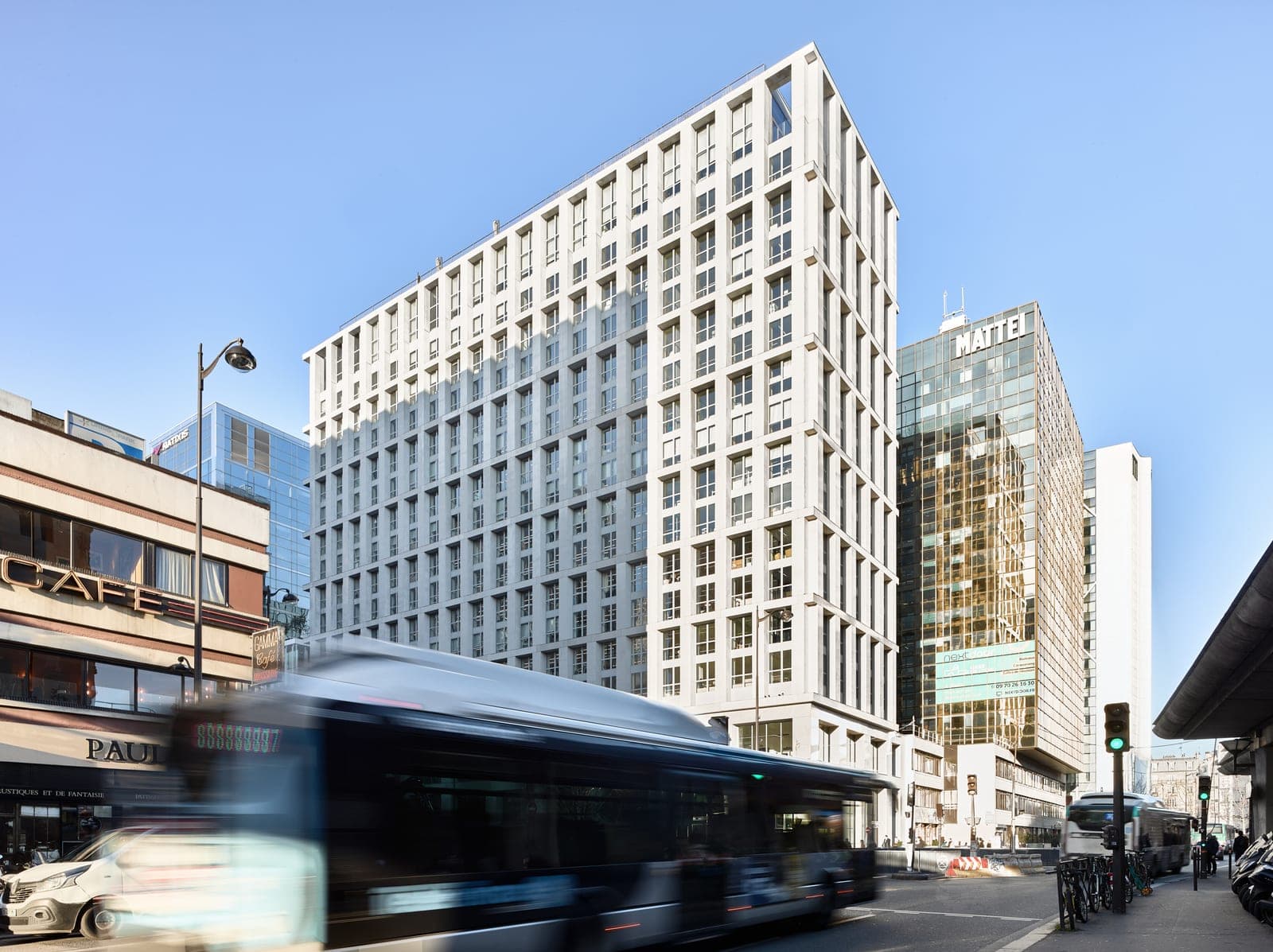 The Ibox office building in Paris
